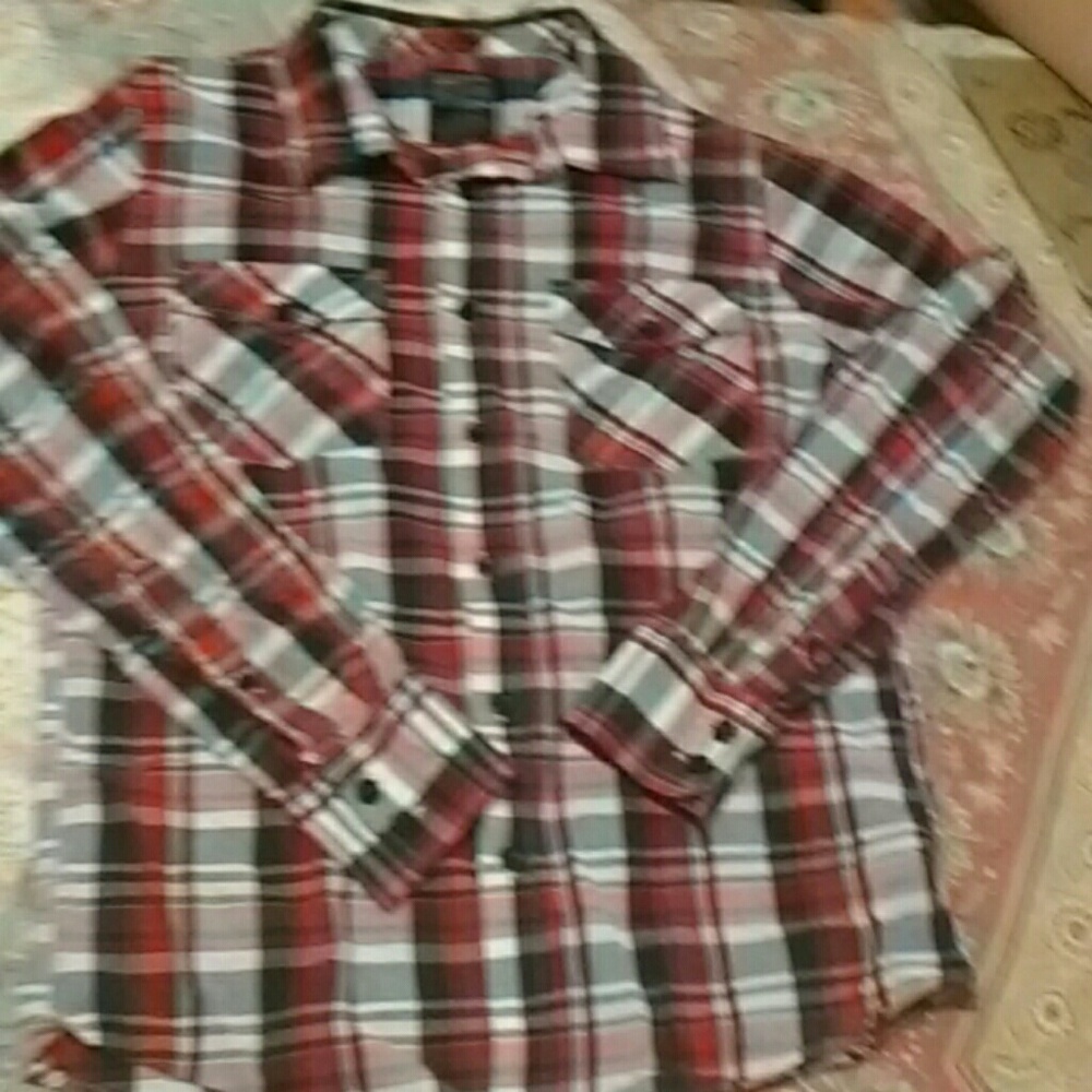 Shouthouse boys button-down shirt.